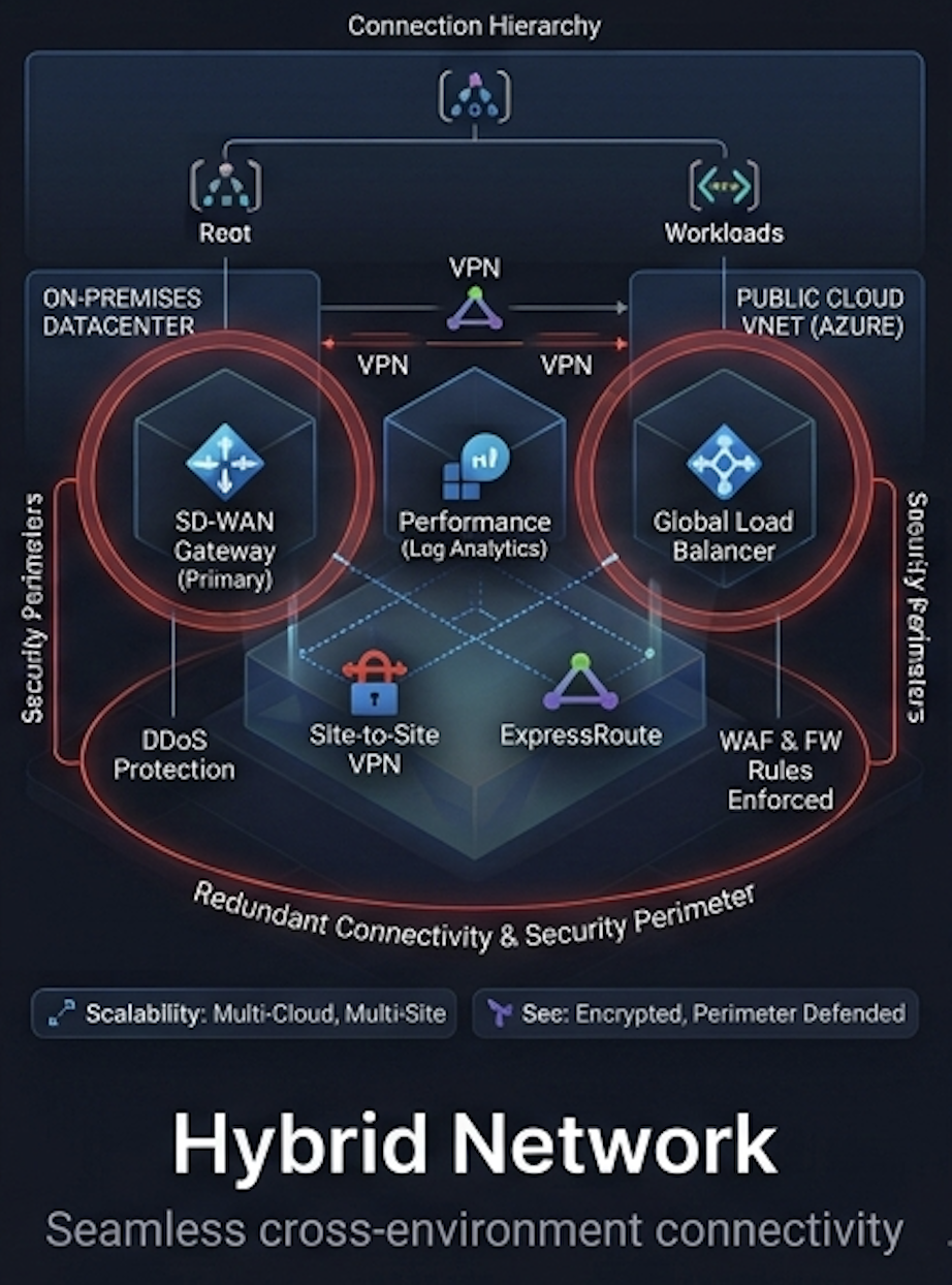 Hybrid network architecture second preview