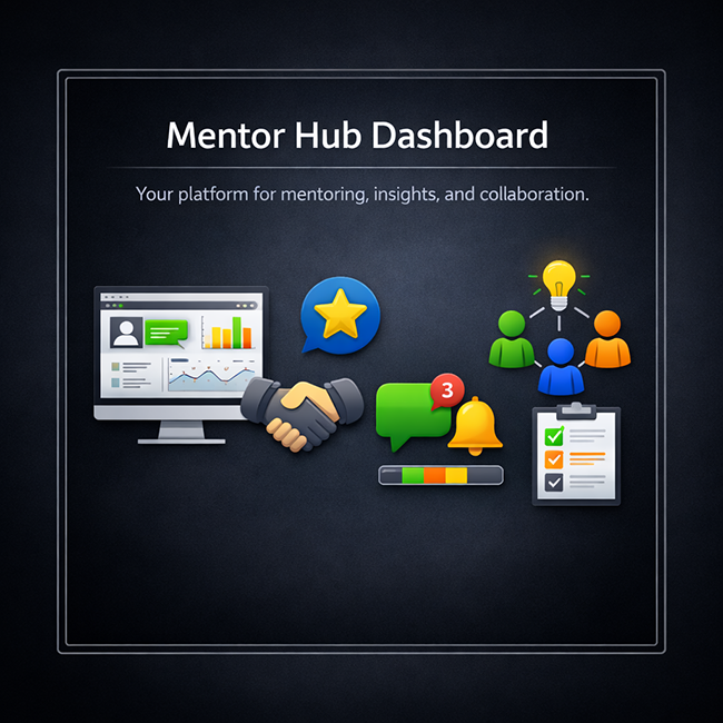 Career mentor hub concept preview